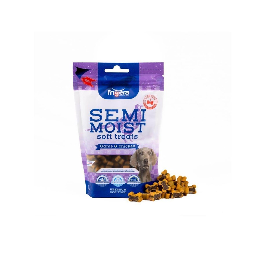 Hunde - Frigera - Semi-Moist soft treats Game & Chicken 165 g - 402285861224