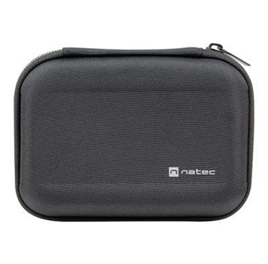 Kamerataschen - Natec Krill 2 - case for hard drive / small compact camera / navigation device / power bank - NET-2053