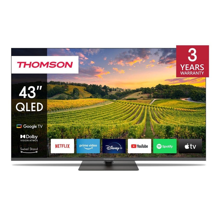 Flachbild TV - Thomson 43" Flachbild TV LED 4K 43QG5C14 - 43QG5C14