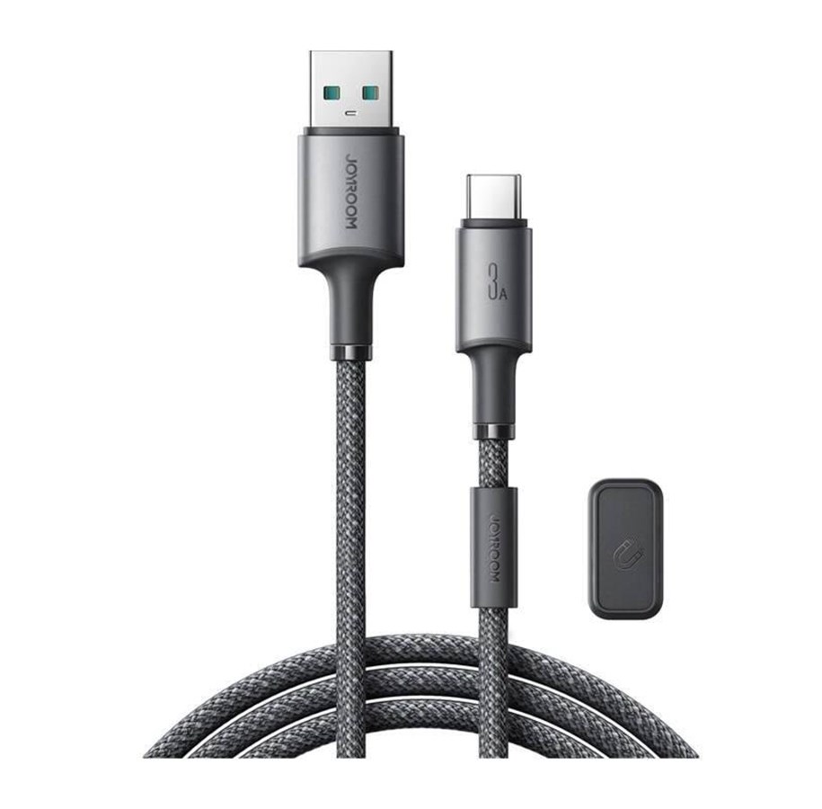 USB Kabel - Joyroom USB-A <-> USB-C - 30W - Grau - S-A50 C