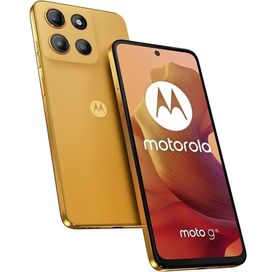 Handys & Smartphones - Motorola Moto G15 128GB/8GB - Sunrise Orange - PB6E0015PL