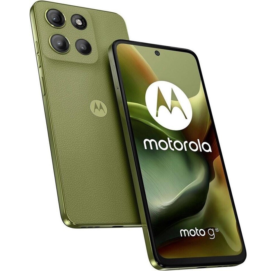 Handys & Smartphones - Motorola Moto G15 128GB/8GB - Iguana Green - PB6E0016PL