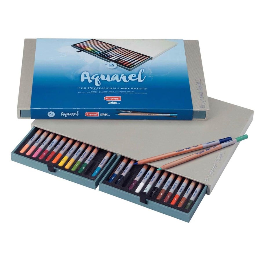 Kreativ-Spiele - Bruynzeel Watercolour Pencils Box 24 - 8835H24