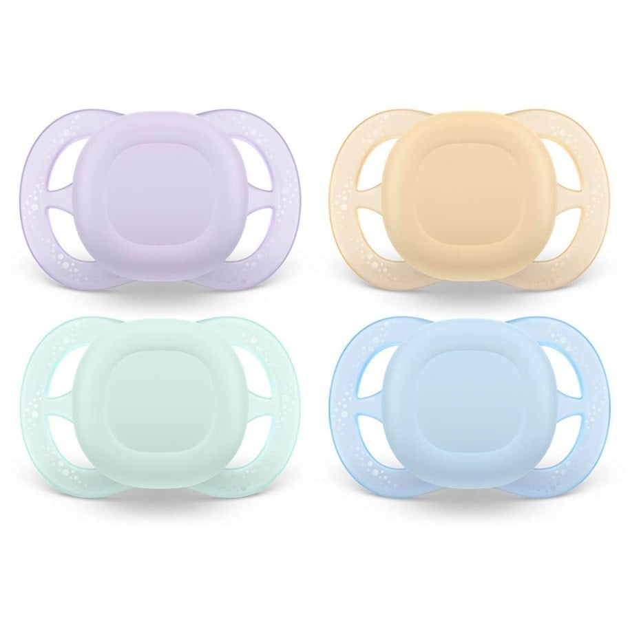 Babypflege - Philips Avent Soother ultra start 2pcs - assorted - SCF075/05