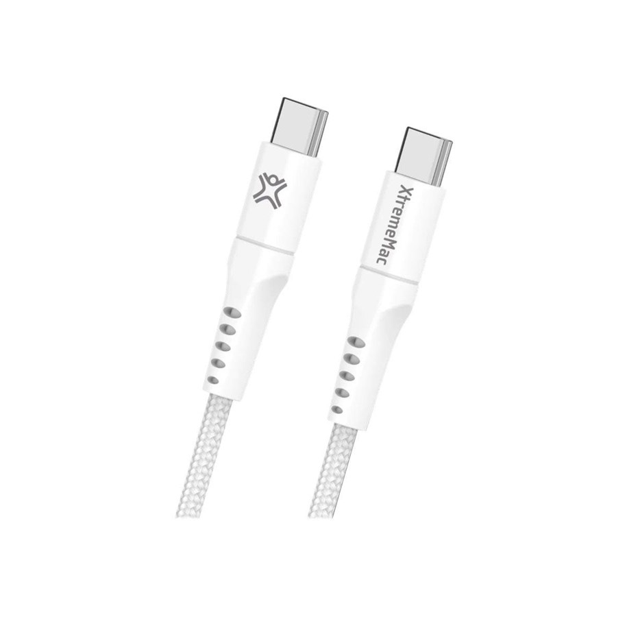 USB Kabel - XtremeMac Premium Braided USB-C to USB-C 60W 2.5m - XWH-PCC2-03