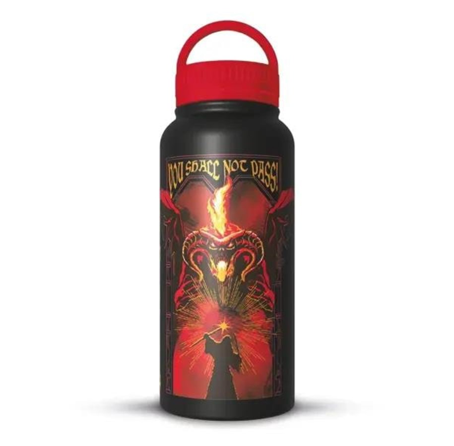 Merchandise - Pyramid - Lord Of The Rings (Rage Of The Balrog) Metal Flask - Wasserflasche - MDB28183
