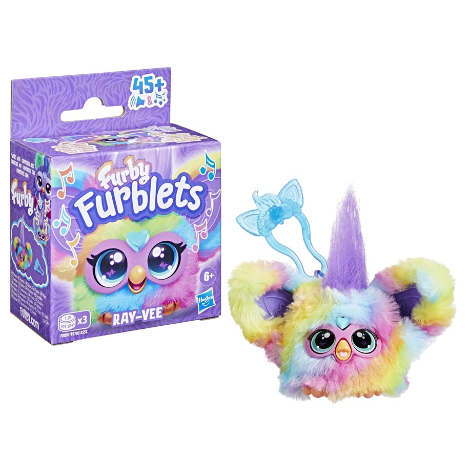 Plush - Furby Furblets Ray-Vee 5 cm - F88975X2