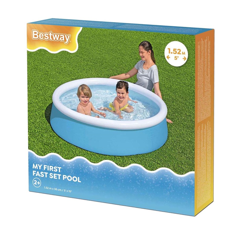 Pools - Bestway My First Fast Set Swimming Pool Round 152cm - 7020026002