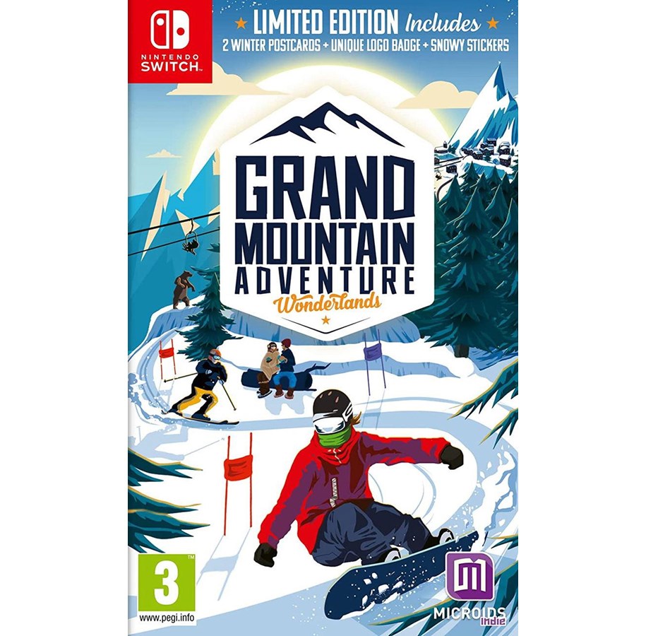 Spiele - Grand Mountain Adventure: Wonderlands (Limited Edition) - Nintendo Switch - Sport - PEGI 3 - 0850024479456
