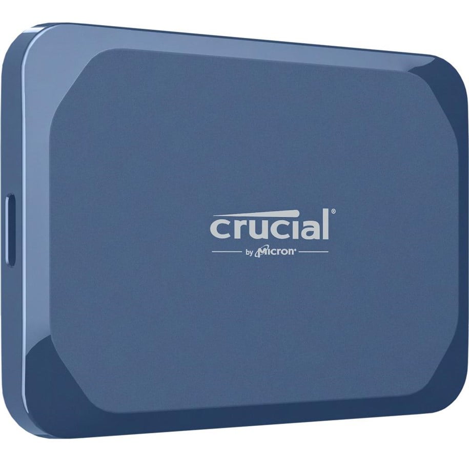 SSD - Crucial X10 - 2TB - Blau - Extern SSD - USB 3.2 Gen 2x2 - CT2000X10SSD9