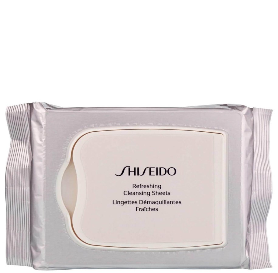 Gesichtspflege - Shiseido Refreshing Cleansing Wipes For Face - 30 pcs - 729238141698