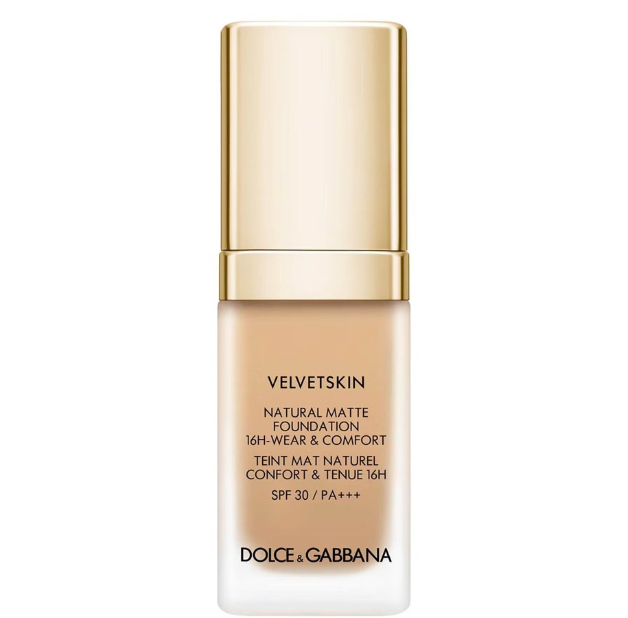 Make-Up - Dolce & Gabbana Velvetskin Matte Liquid Foundation 335 SPF 30 30 ml - 3423222041625