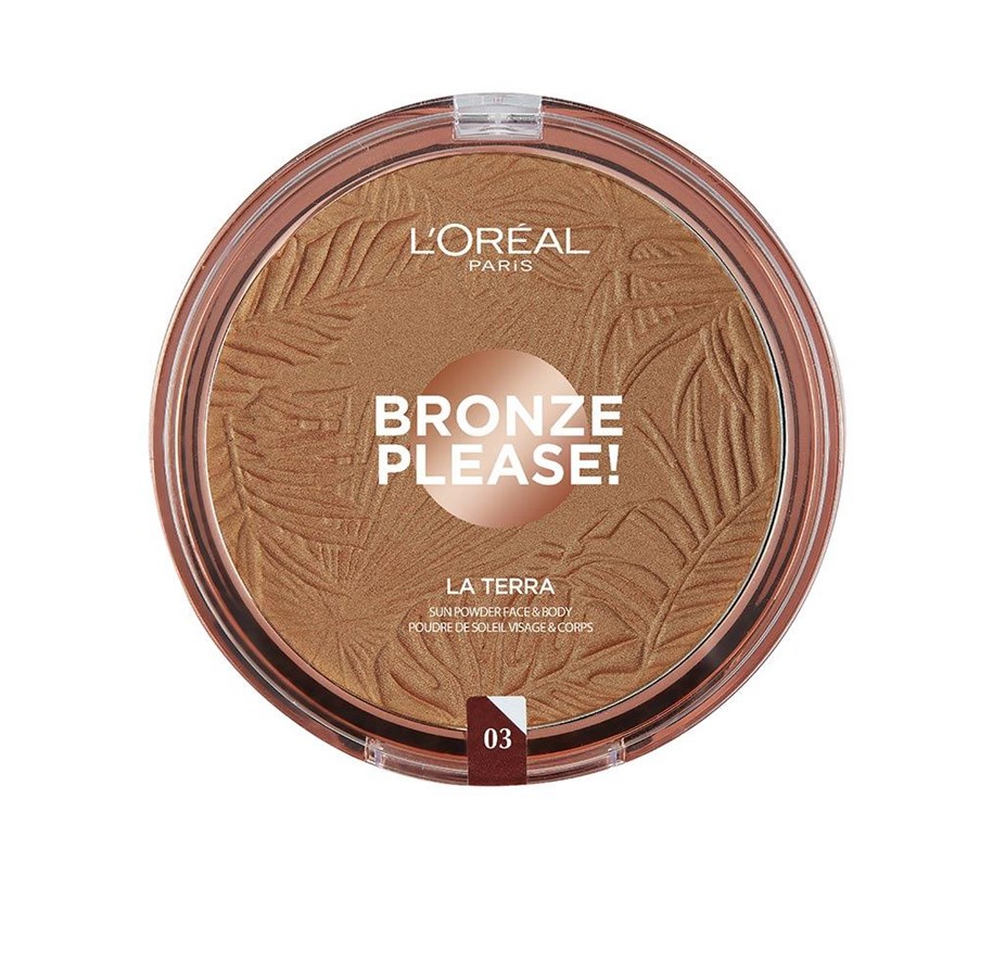 Make-Up - L'Oréal Paris Bronze Please! Compact Powder 03 Medium Caramel 18 g - 3600522109303