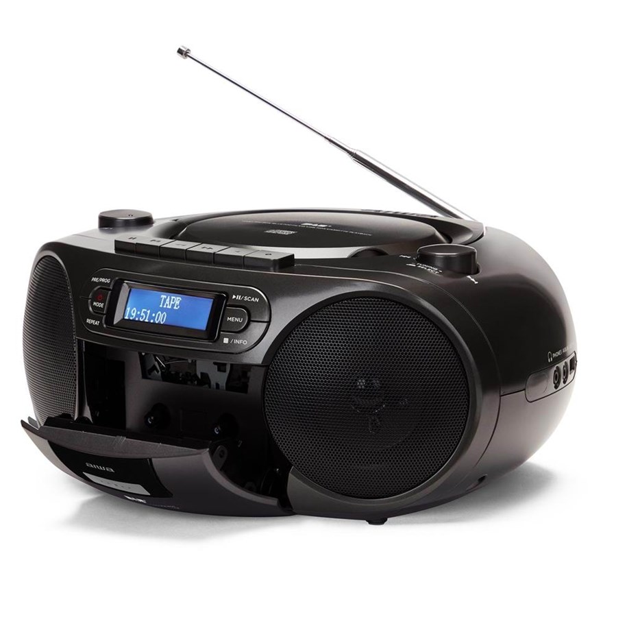 CD-Player - Aiwa BBTC-660DAB-BK - Black - BBTC-660DAB-BK