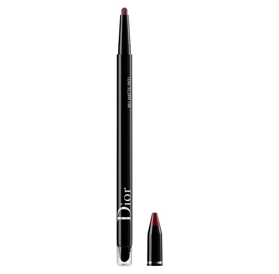 Make-Up - Christian Dior Diorshow On Stage, Waterproof, Double-Ended, Kohl Eyeliner, 861, Matte Red, 1.2 g - 3348901500982