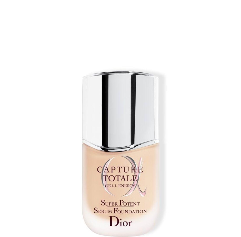 Make-Up - Christian Dior Capture Totale Cell Energy Super Potent, Serum Foundation, 2W, Warm Beige, SPF 20, 30 ml - 3348901549141