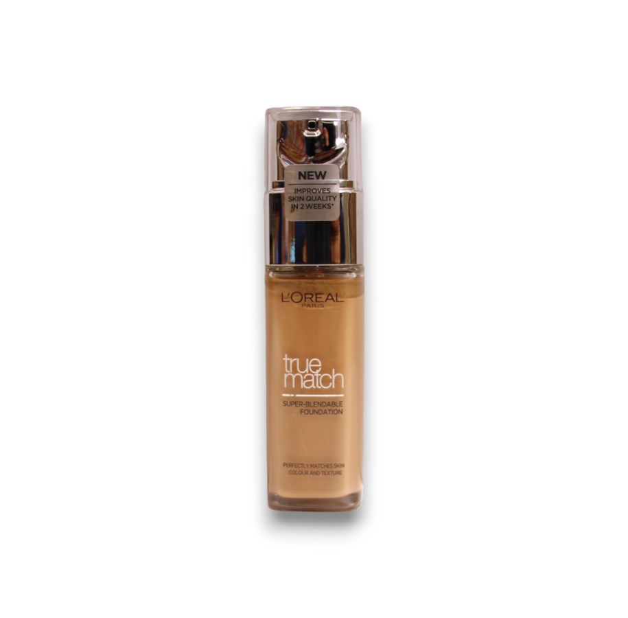 Make-Up - L`Oreal Paris True Match, Liquid Foundation, 5.5W, Golden Sun, SPF 17, 30 ml - 3600522862567