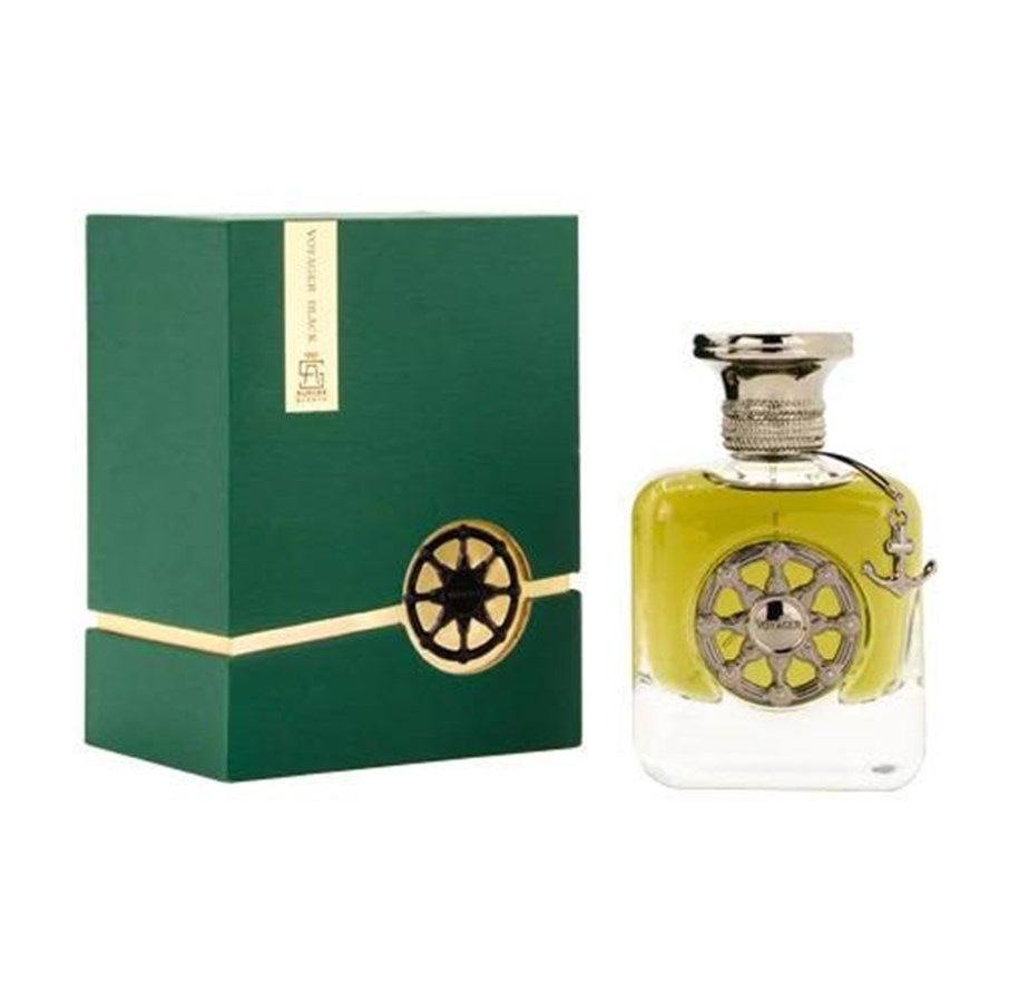 Parfüm und Düfte - Aurora Voyager Black Green Eau De Parfum For Men, 100 ml - 6290360540061