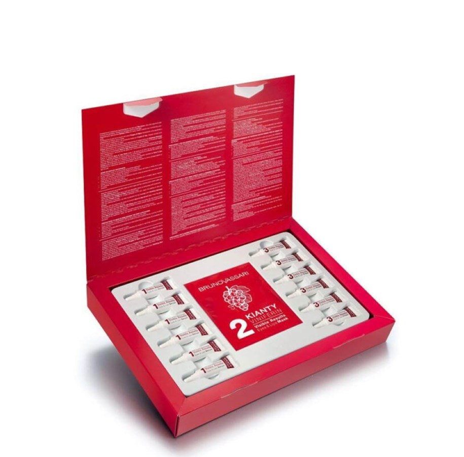 Gesichtspflege - Bruno Vassari Set  Kianty SPA Grape Lifting Ampoules Treatment - 8432666022881