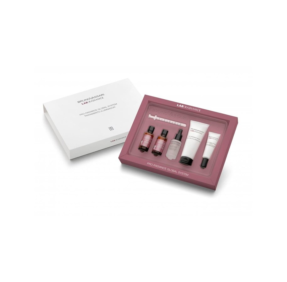 Gesichtspflege - Bruno Vassari Pro-Radiance Global System Set - 8432666023536