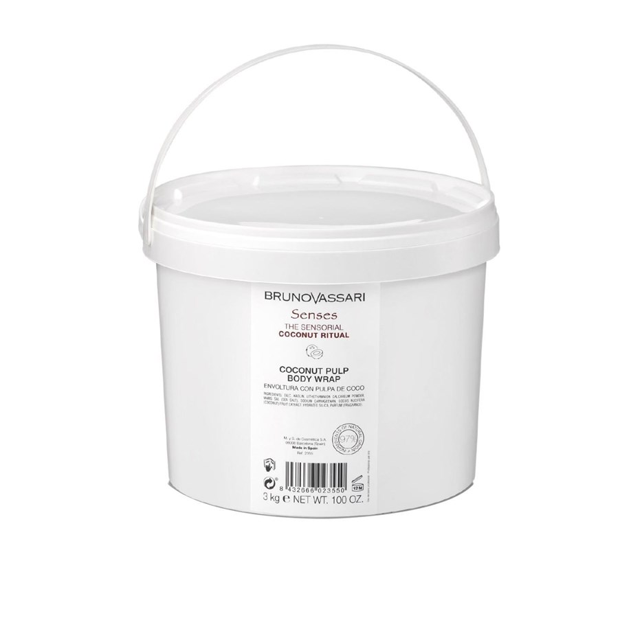 Gesichtspflege - Bruno Vassari Senses Coconut Exfoliating Treatment, 3000 g - 8432666023550