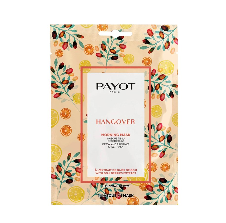 Gesichtspflege - Payot Hangover Detox & Radiance Sheet Mask For - 3390150574726