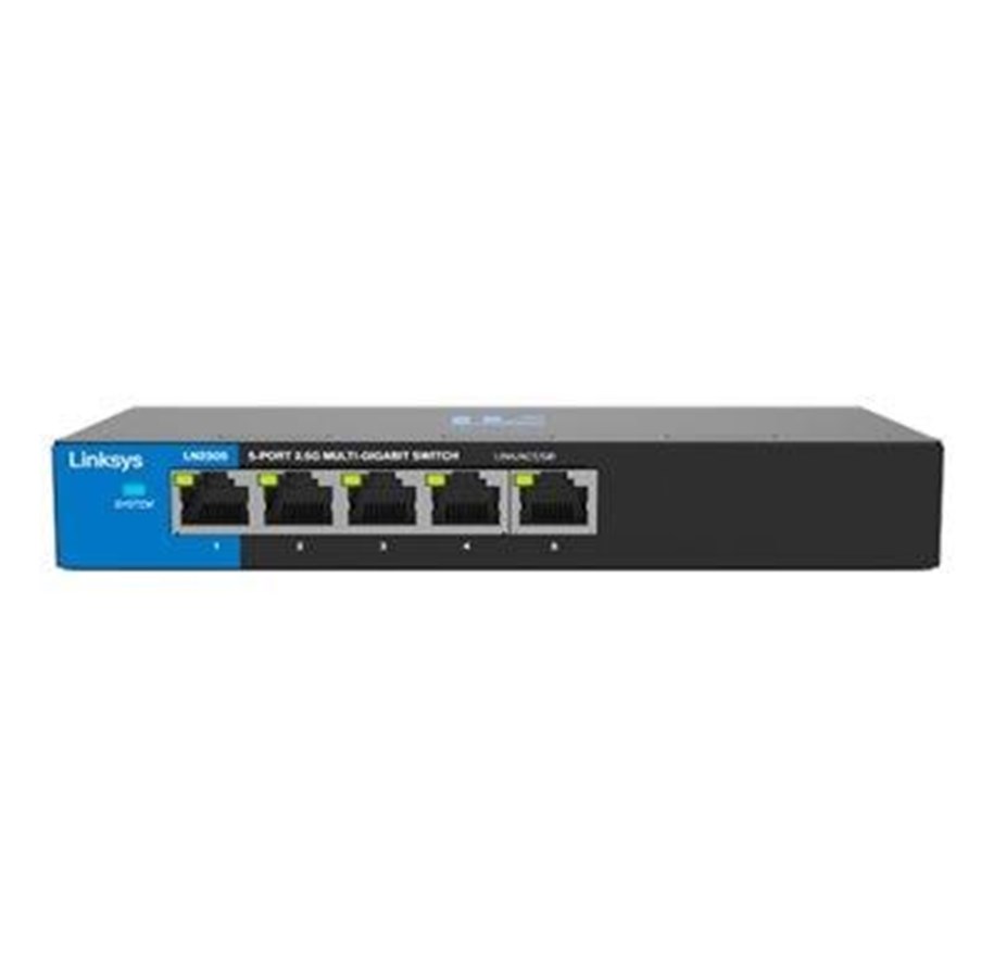 Switches - Linksys LN2305-KE 5-Port 2.5G Unmanaged Switch - LN2305-KE