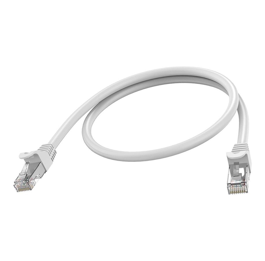 Netzwerk - Kabel - Vision network cable - 50 cm - white - Weiß - 0.5m - TC 0.5MCAT6A