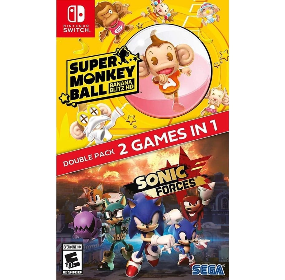 Spiele - Super Monkey Ball: Banana Blitz HD & Sonic Forces - Nintendo Switch - Party - PEGI 7 - 0010086770216