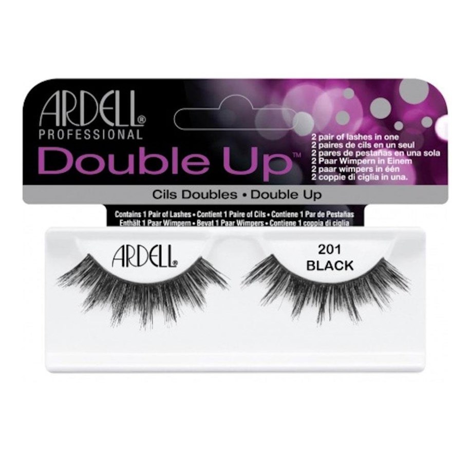Make-Up - Ardell Double Up False Eyelashes 201 Black - 074764471147