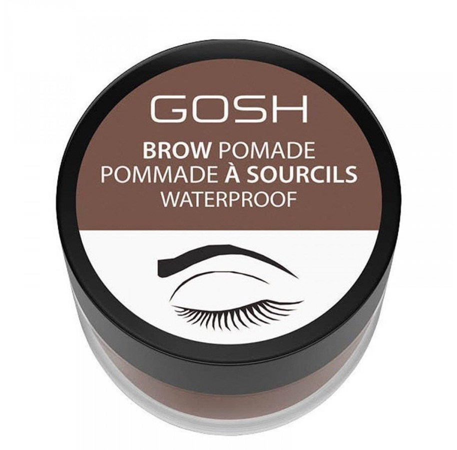 Make-Up - Gosh Waterproof Eyebrow Pomade 002 Greyb - 5711914140960