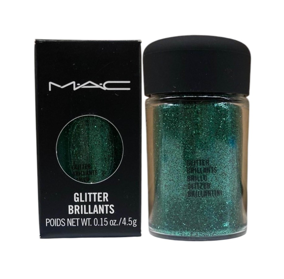 Make-Up - MAC Pigment Loose Glitter Eyeshadow Green 4.5 - 773602517411