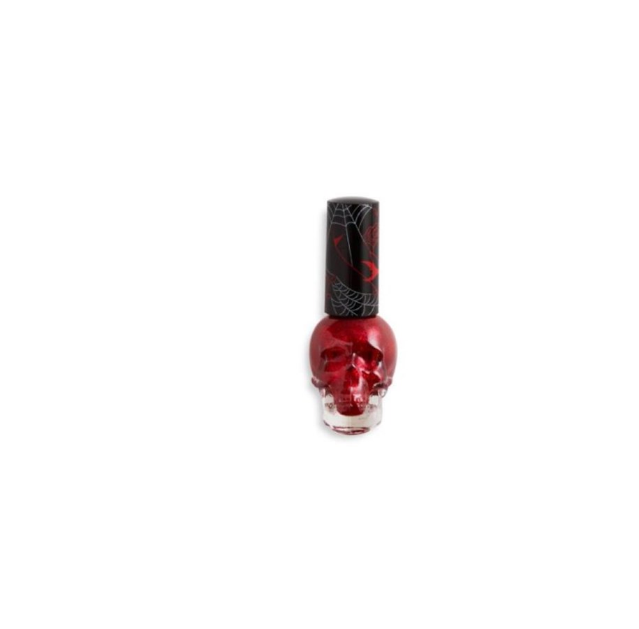 Make-Up - Makeup Revolution Skull Edition, Nail Polish, Bloodthirsty, 12.5 ml - 5057566165600