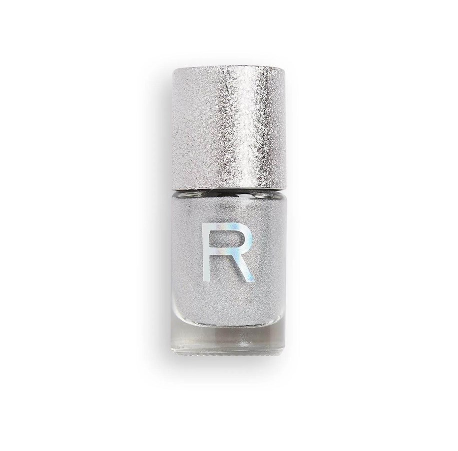 Make-Up - Makeup Revolution Holographic, Nail Polish, Aura, 10 ml - 5057566172431