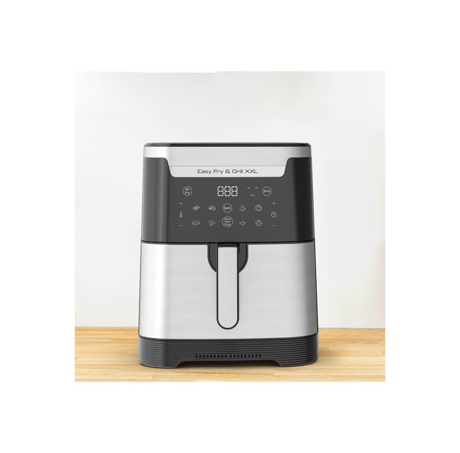 Heißluftfritteusen - Tefal Easy Fry & Grill XXL EY801D15 - hot air fryer - stainless steel - EY801D15