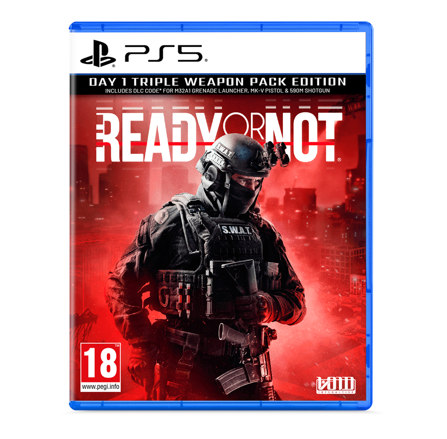 Spiele - Ready or Not (D1 Triple Weapon Pack Edition) - Sony PlayStation 5 - FPS - PEGI 18 - 5056635615664