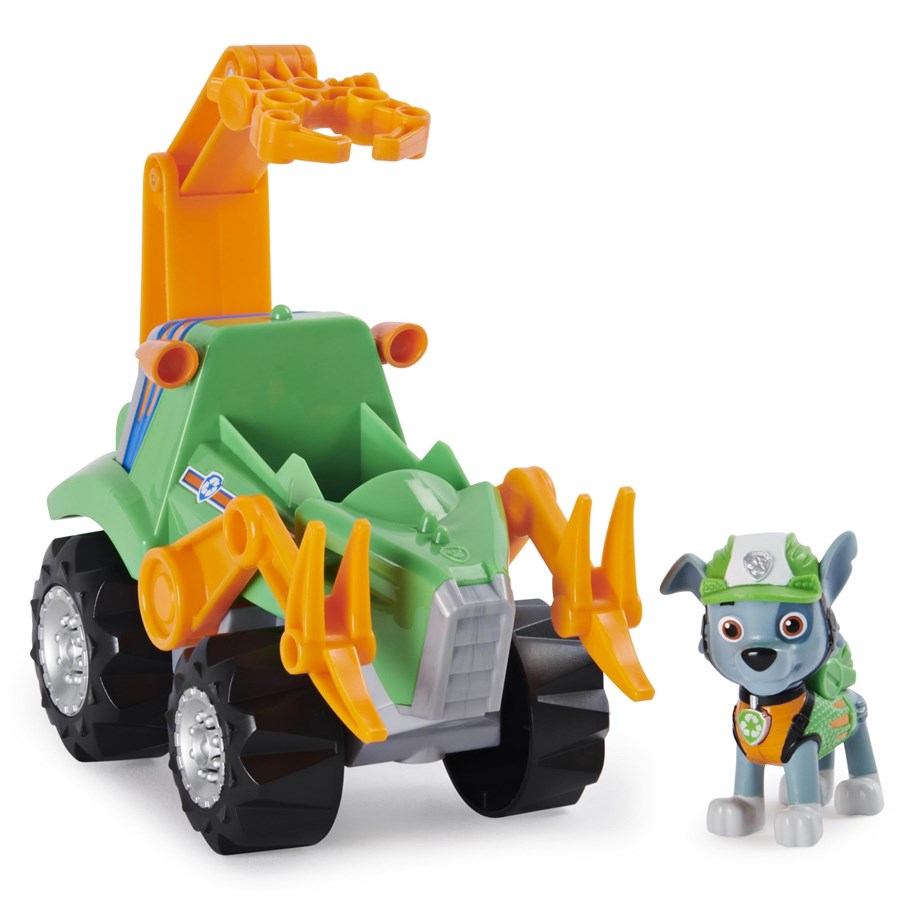 Spielzeugauto - Paw Patrol Dino Rescue Rocky Deluxe Vehicle - 6059525