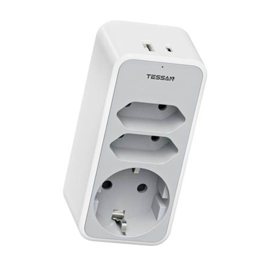 Smart-Home - Tessan TS‑330‑C Smart Wall Socket - TS-330-C