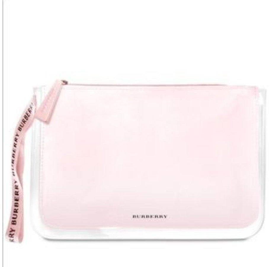 Make-Up - Burberry Textile Makeup Bag Pink - 3614227705876