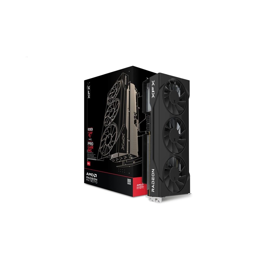 Grafikkarte - XFX Radeon RX 9070 XT GAMING - 16GB GDDR6 RAM - Grafikkarte - RX-97SWFT3B7