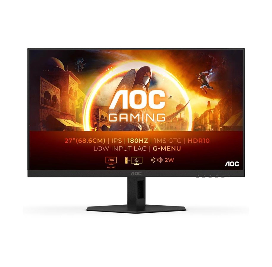 Monitor - 27" AOC AGON 27G4XE - 1920x1080 (FHD) - 180Hz - IPS - 27G4XE