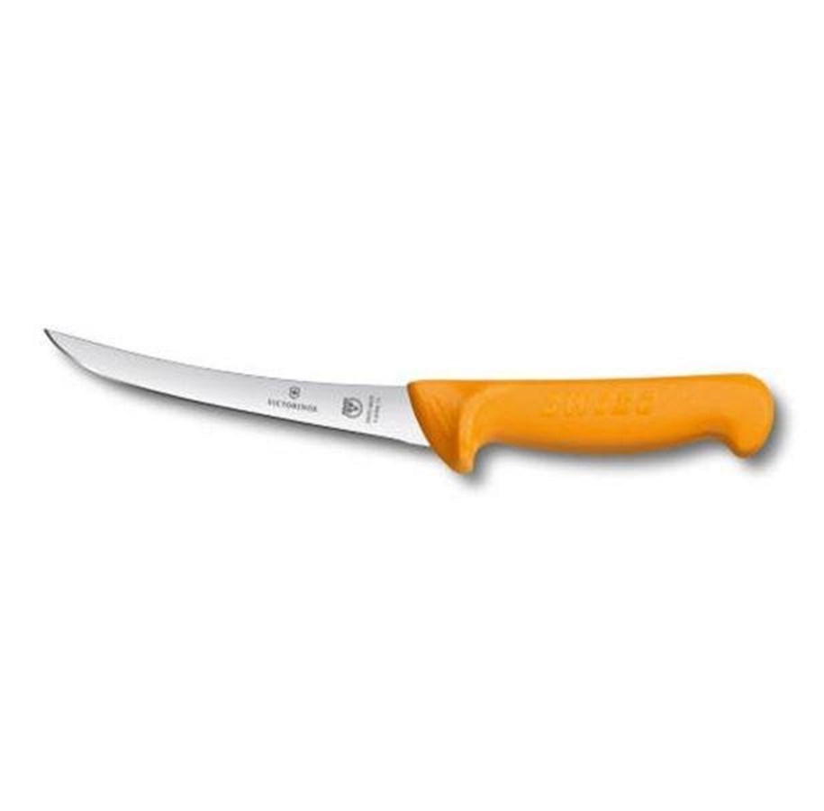 Küchengerät - Victorinox Swibo Curved Flexible Blade Boning Knife 16cm (Orange) - V-5.84 06.16
