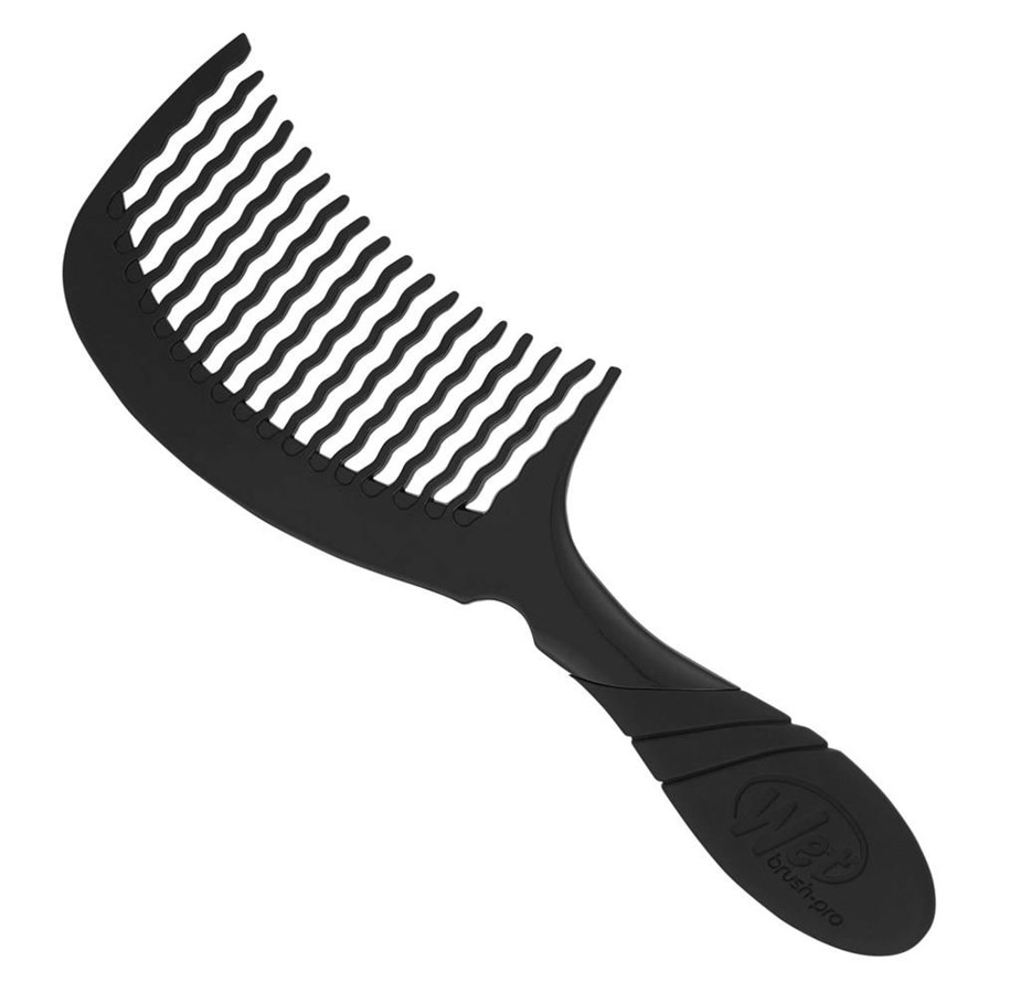Haircare - Wet Brush - Detangling - Pro Hair Plastic Comb Black Detangle - 736658791884