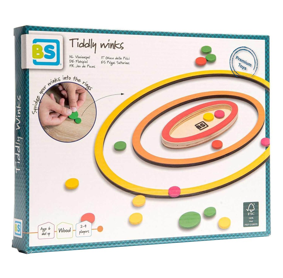 Brettspiele - BS Toys - Wooden Flea Game (EN) - GA436