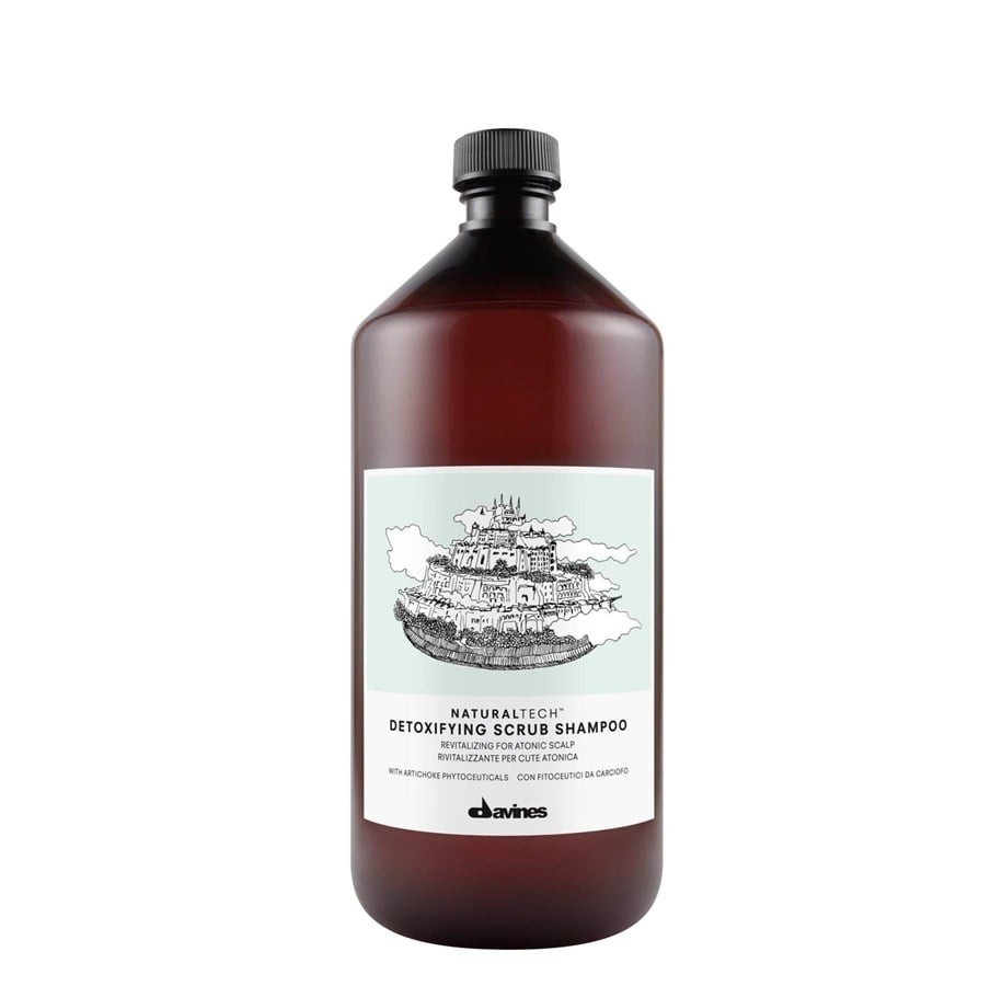 Haircare - Davines - Natural Tech Hair Shampoo For Detoxing 1000 ml. - 8004608256663
