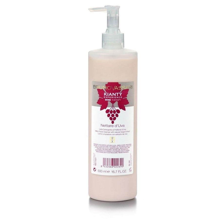 Gesichtspflege - Bruno Vassari Kianty Experience Grape Calming Cleansing Lotion 500 ml. - 8432666022690