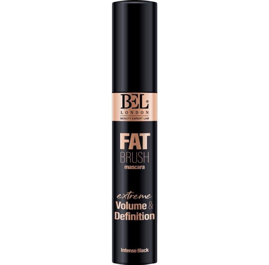 Make-Up - Bel London Fat Brush Volumizing Mascara Intense Black 13.5 ml - 5060693816031