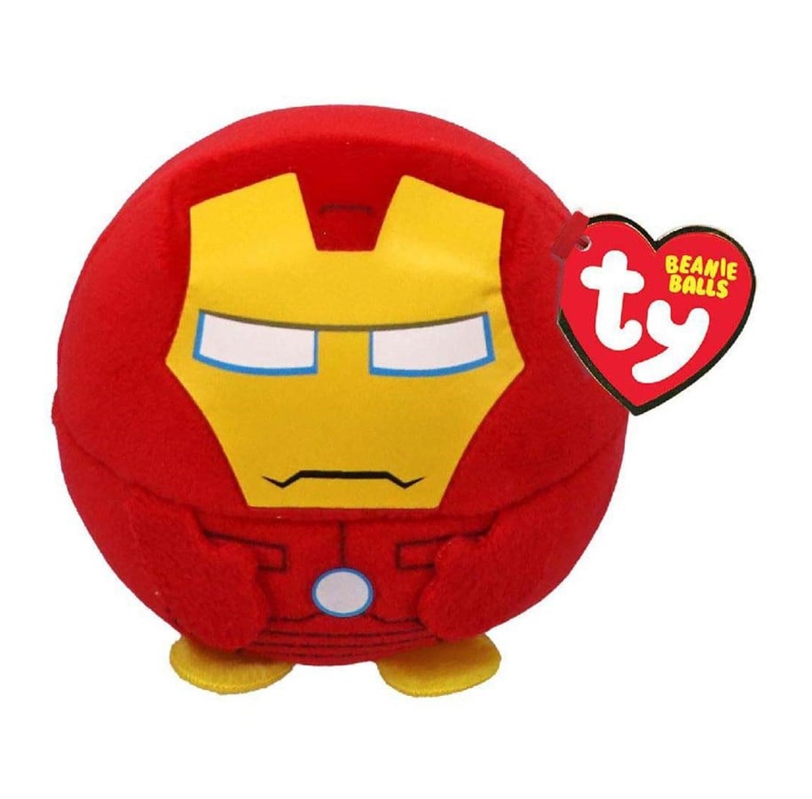 Plush - Ty Teeny Puffies - Marvel Iron Man 10cm - 2014166