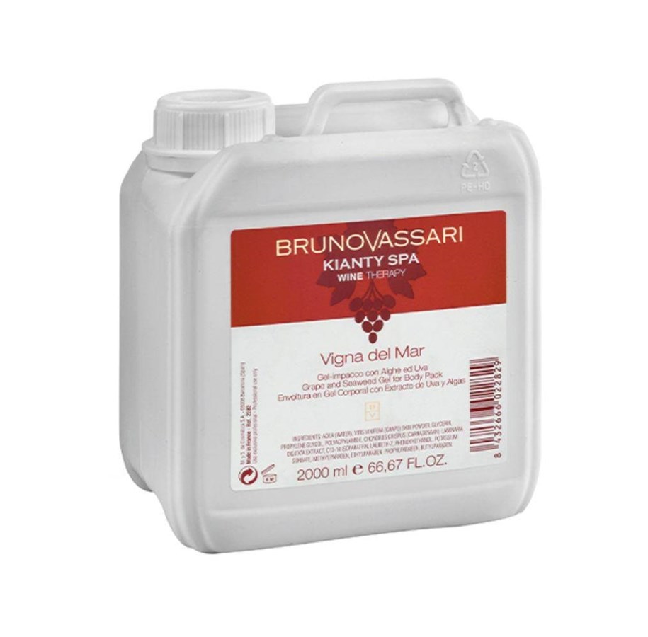 Körperpflege - Bruno Vassari Kianty SPA, Grape, Anti-Cellulite, Body Gel, 2000 ml - 8432666022829