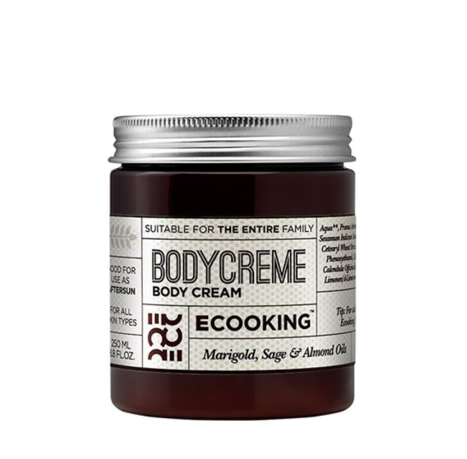Körperpflege - Ecooking BodyCreme, Almond Oil, Moisturizing, Body Cream, 250 ml - 5712350610093